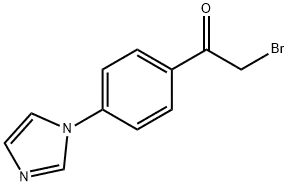 2-BROMO-1-(4-IMIDAZOL-1-YL-PHENYL)-ETHANONE  CAS:110668-69-4