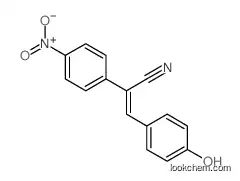 (2Z)-3-(4-hydroxyphenyl)-2-(4-nitrophenyl)prop-2-enenitrile CAS1226-74-0