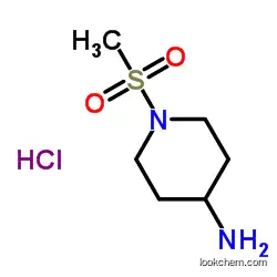 1-(Methylsulfonyl)piperidin-4-amine hydrochloride CAS651057-01-1