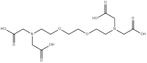 Ethylenebis(oxyethylenenitrilo)tetraacetic acid CAS:67-42-5