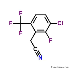 3-CHLORO-2-FLUORO-6-(TRIFLUOROMETHYL)PHENYLACETONITRILE  CAS261763-16-0