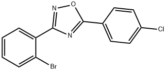 3-(2-bromophenyl)-5-(4-chlorophenyl)-1,2,4-oxadiazole  CAS:425373-64-4
