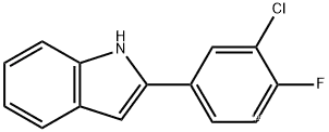 2-(3-CHLORO-4-FLUOROPHENYL)INDOLE  CAS:1868-88-8