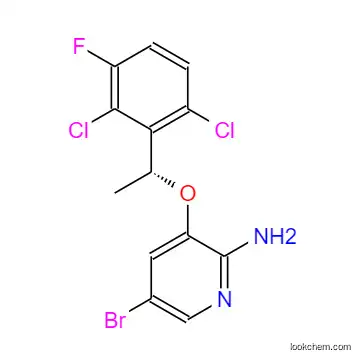 [5-Bromo-3-[(1R)-(2,6-dichloro-3-fluorophenyl)ethoxy]pyridin-2-yl]amine