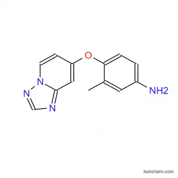 4-([1,2,4]triazolo[1,5-a]pyridin-7-yloxy)-3-methylaniline