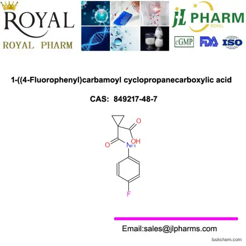 1-((4-Fluorophenyl)carbamoyl cyclopropanecarboxylic acid