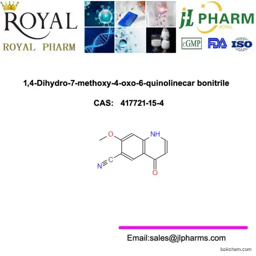 1,4-Dihydro-7-methoxy-4-oxo-6-quinolinecar bonitrile