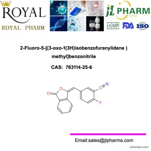 2-Fluoro-5-[(3-oxo-1(3H)isobenzofuranylidene )methyl]benzonitrile