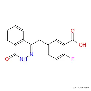 2-Fluoro-5-(4-oxo-3,4-dihydrophthalazin-1-ylmethyl)benzoi