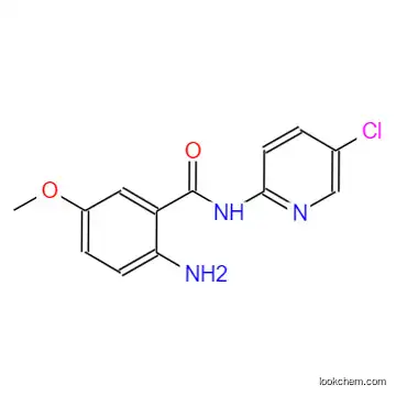 2-Amino-N-(5-chloro-2-pyridinyl)-5-methoxy benzamide