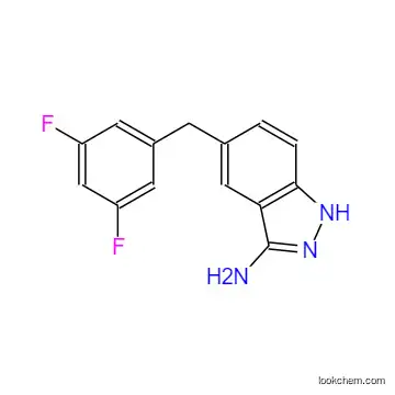 5-(3,5-difluorobenzyl)-1H-indazol-3-amine