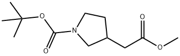 Methyl 1-Boc-3-pyrrolidine acetate CAS:890849-27-1