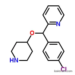 2-[(4-Chlorophenyl)(4-piperidinyloxy)methyl]pyridine CAS122368-54-1