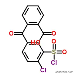 5-(2-Carboxybenzoyl)-2-chlorobenzenesulfonyl chlorideCAS68592-12-1