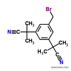 3,5-Bis(2-cyanoprop-2-yl)benzyl bromide CAS120511-84-4