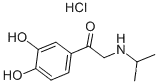 1-(3,4-dihydroxyphenyl)-2-[(1-methylethyl)amino] hydrochloride