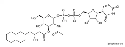 UDP-3-O-(3-hydroxymyristoyl)-N-acetylglucosamine  CAS108636-29-9