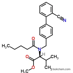 methyl N-valeryl-N-[(2'-cyanobiphenyl-4-yl)methyl]-L-valinate  CAS137863-90-2