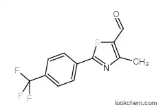 4-METHYL-2-[4-(TRIFLUOROMETHYL)PHENYL]-1,3-THIAZOLE-5-CARBALDEHYDE