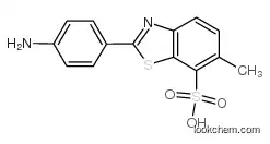 2-(4-Aminophenyl)-6-methyl-1,3-benzothiazole-7-sulfonic acid CAS130-17-6