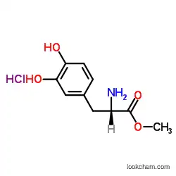 l-3,4-dihydroxyphenylalanine methyl ester hydrochloride cas1421-65-4