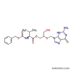 N-[(Phenylmethoxy)carbonyl]-L-valine 2-[(2-amino-1,6-dihydro-6-oxo-9H-purin-9-yl)methoxy]-3-hydroxypropyl ester