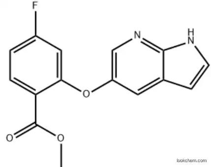 CAS: 1235865-75-4 Methyl 2-[ (1H-pyrrolo[2, 3-b]pyridin-5-yl) Oxy]-4-Fluorobenzoate
