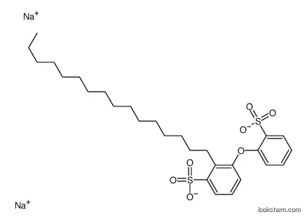 Benzenesulfonic acid, hexadecyl(sulfophenoxy)-, disodium salt CAS65143-89-7
