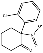 2-(2-chlorophenyl)-2-nitrocyclohexan-1-one CAS2079878-75-2