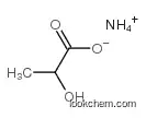 2-Hydroxypropanoic acid monoammonium salt CAS515-98-0