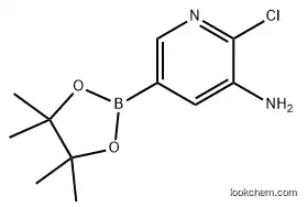 3-AMino-2-chloropyridine-5-boronic acid pinacol ester, 1073354-96-7, 98%