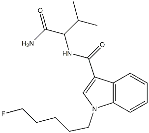 1-(5-Fluoro-pentyl)-1H-indole-3-carboxylic acid (1-carbamoyl-2-Methyl-propyl)-amideCAS53122-18-2