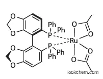 Diacetato[(R)-(+)-5,5'-bis(diphenylphosphino)-4,4'-bi-1,3-benzodioxole] ruthenium(II) Ru(OAc)2[(R)-segphos], 98%, 944450-48-0