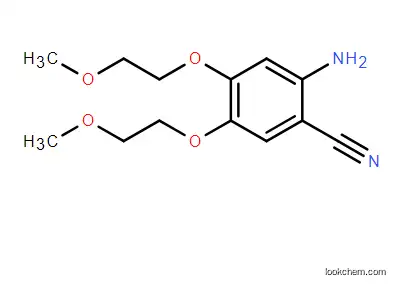 Top Quality 2-Amino-4, 5-Bis (2-methoxyethoxy) Benzonitrile CAS 950596-58-4