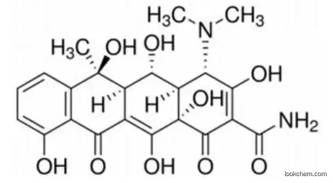 Oxytetracycline CAS 79-57-2 Powder Fast Bacteriostatic Agent