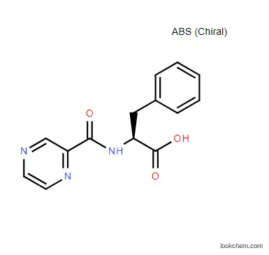 Pharmaceutical Intermediate CAS 114457-94-2 (S) -3-Phenyl-2- (pyrazine-2-carboxamido) Propanoic Acid