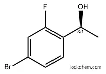 (1S)-1-(4-Bromo-2-fluorophenyl)ethan-1-ol, 98%, 1026088-11-8