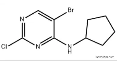 5-broMo-2-chloro-N-cyclopentylpyriMidin-4-aMine