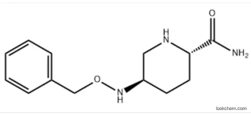 (2S,5R)-5-[(benzyloxy)amino]piperidine-2-carboxamide