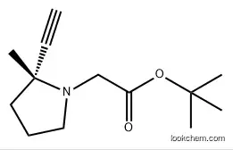(2R)-2-ethynyl-2-methyl-1-pyrrolidineacetic acid 1,1-dimethylethyl ester CAS：2086689-88-3