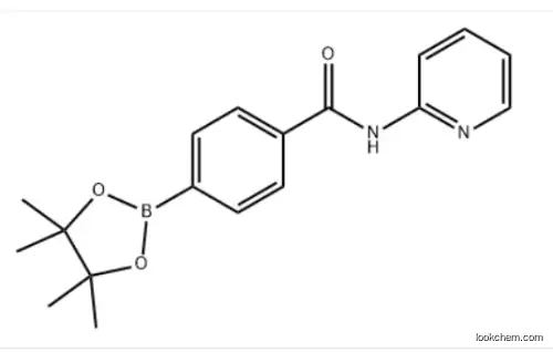 N-Pyridin-2-yl-4-(4,4,5,5-tetramethyl-[1,3,2]dioxaborolan-2-yl)-benzamide