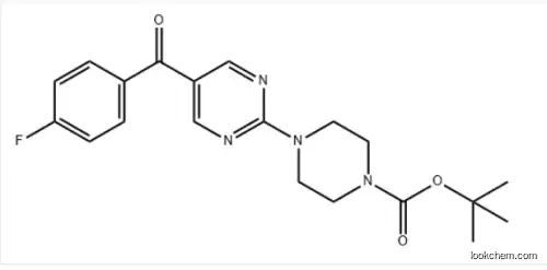 tert-Butyl 4-(5-(4-fluorobenzoyl)pyrimidin-2-yl)piperazine-1-carboxylate