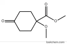 CAS：1622928-67-9.	methyl 1-methoxy-4-oxocyclohexane-1-carboxylate