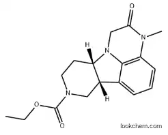 CAS：313369-25-4。(6bR,10aS)-Ethyl 3-methyl-2-oxo-2,3,6b,7,10,10a-hexahydro-1H-pyrido[3',4':4,5]pyrrolo[1,2,3-de]quinoxaline-8(9H)-carboxylate