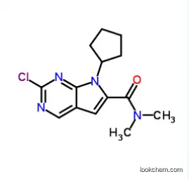 CAS 1211443-61-6 Intermediates of Ribociclib / 2-Chloro-7-Cyclopentyl-N, N-Dimethyl-7h-Pyrrolo[2, 3-D]Pyrimidine-6-Carboxamide