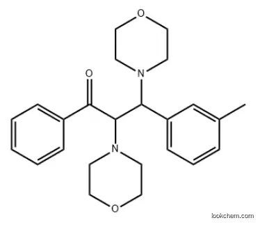 1-Propanone,3-(3-methylphenyl)-2,3-di-4-morpholinyl-1-phenyl-