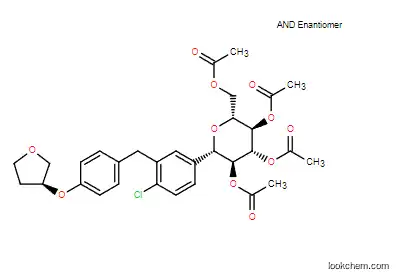 Pharmaceutical API Acetoxy Empagliflozin Powder CAS 915095-99-7 Best Price