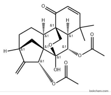 (7S,15R)-6β,15-Diacetoxy-7α,20-epoxy-7-hydroxykaura-2,16-dien-1-one