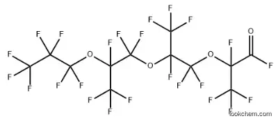 CAS：27639-98-1 	PERFLUORO-2,5,8-TRIMETHYL-3,6,9-TRIOXADODECANOYL FLUORIDE