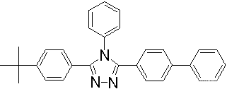 TAZ, 3-(Biphenyl-4-yl)-5-(4-tert-butylphenyl)-4-phenyl-4H-1,2,4-triazole
